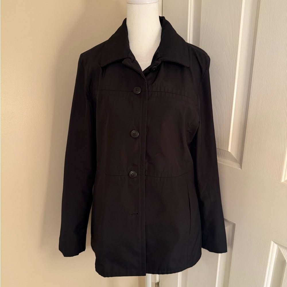 GAP Women's Black Trench Coat